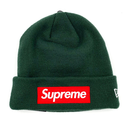 2022 f/w supreme dark pine box logo beanie