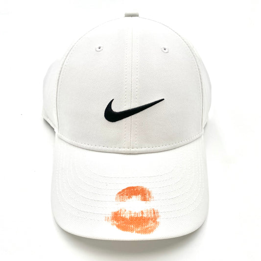 2020 drake related certified lover boy kiss mark white strapback hat