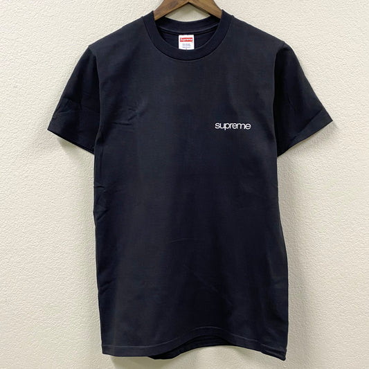 2023 f/w supreme nyc black t-shirt