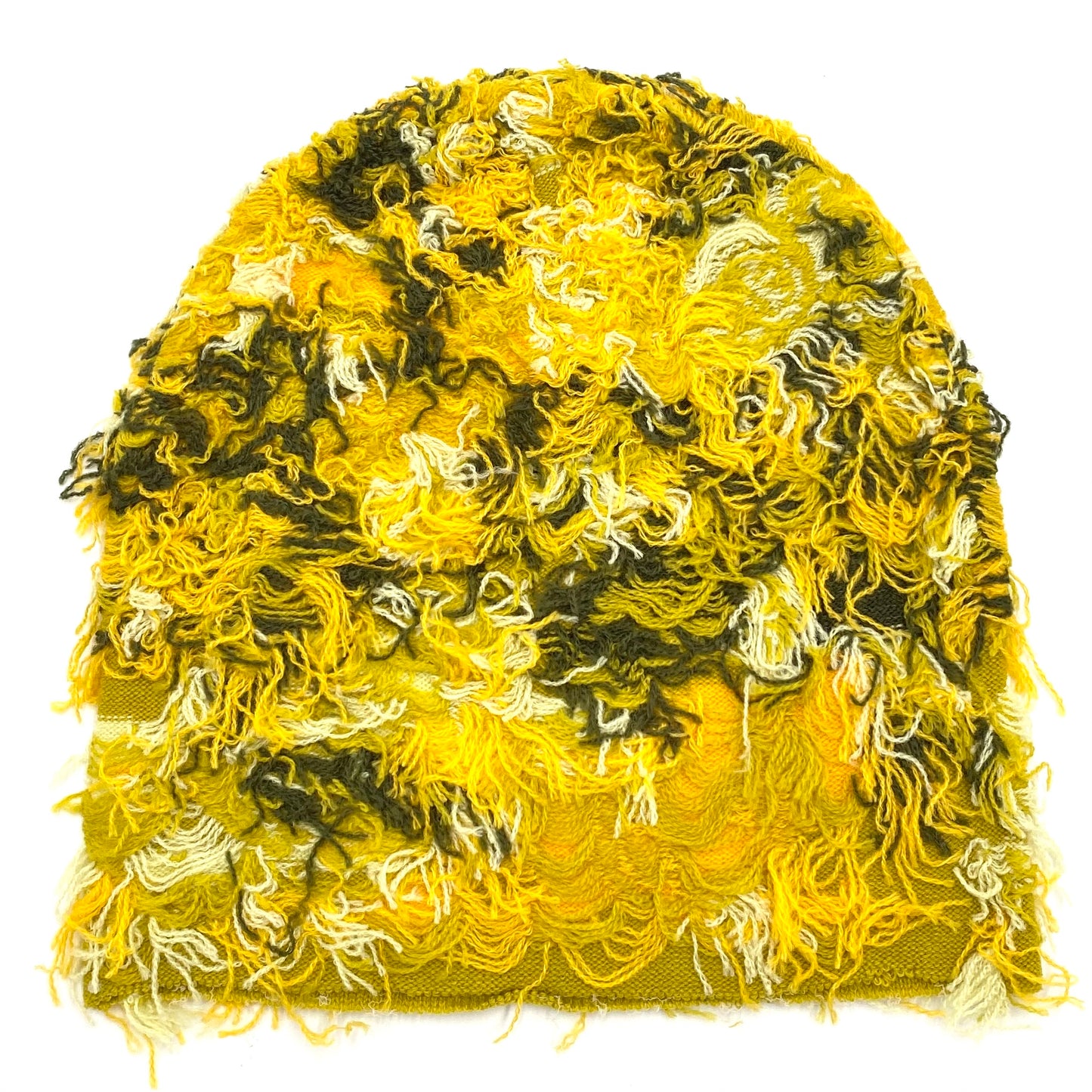 2022 happy99 threadtek camo yellow beanie