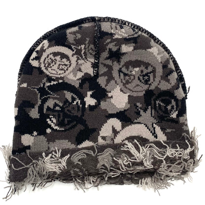 2022 happy99 threadtek camo black beanie