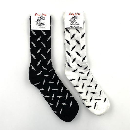 2023 billy hill diamond-plate cotton socks