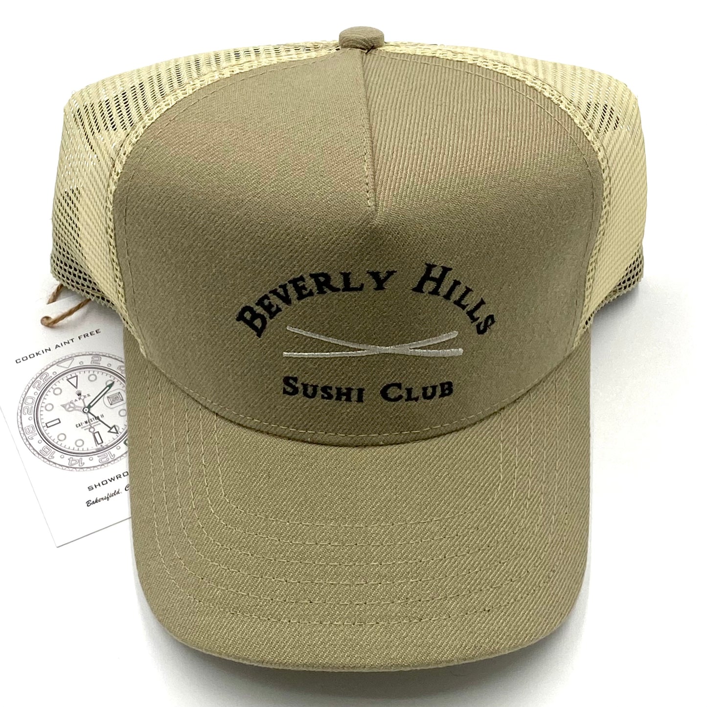 2023 bhsc trucker taupe hat