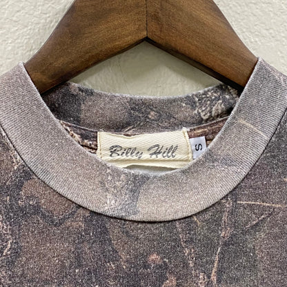 2023 billy hill new & used auto parts sasquatch camo vintage wash t-shirt