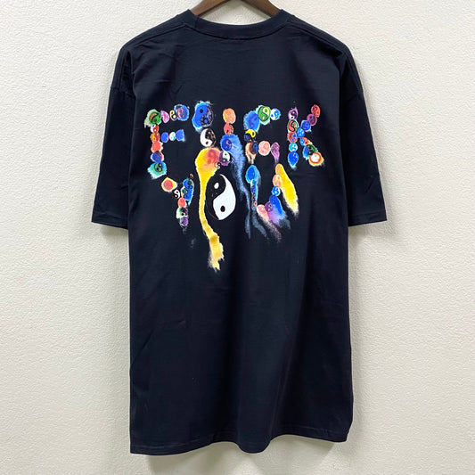 2023 f/w supreme yin yang black t-shirt