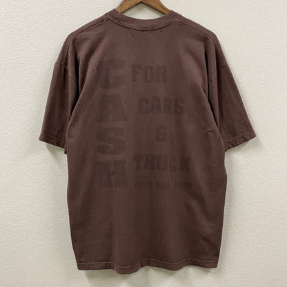 2023 billy hill cash distressed brown t-shirt