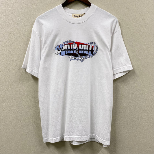 2022 billy hill towing white t-shirt