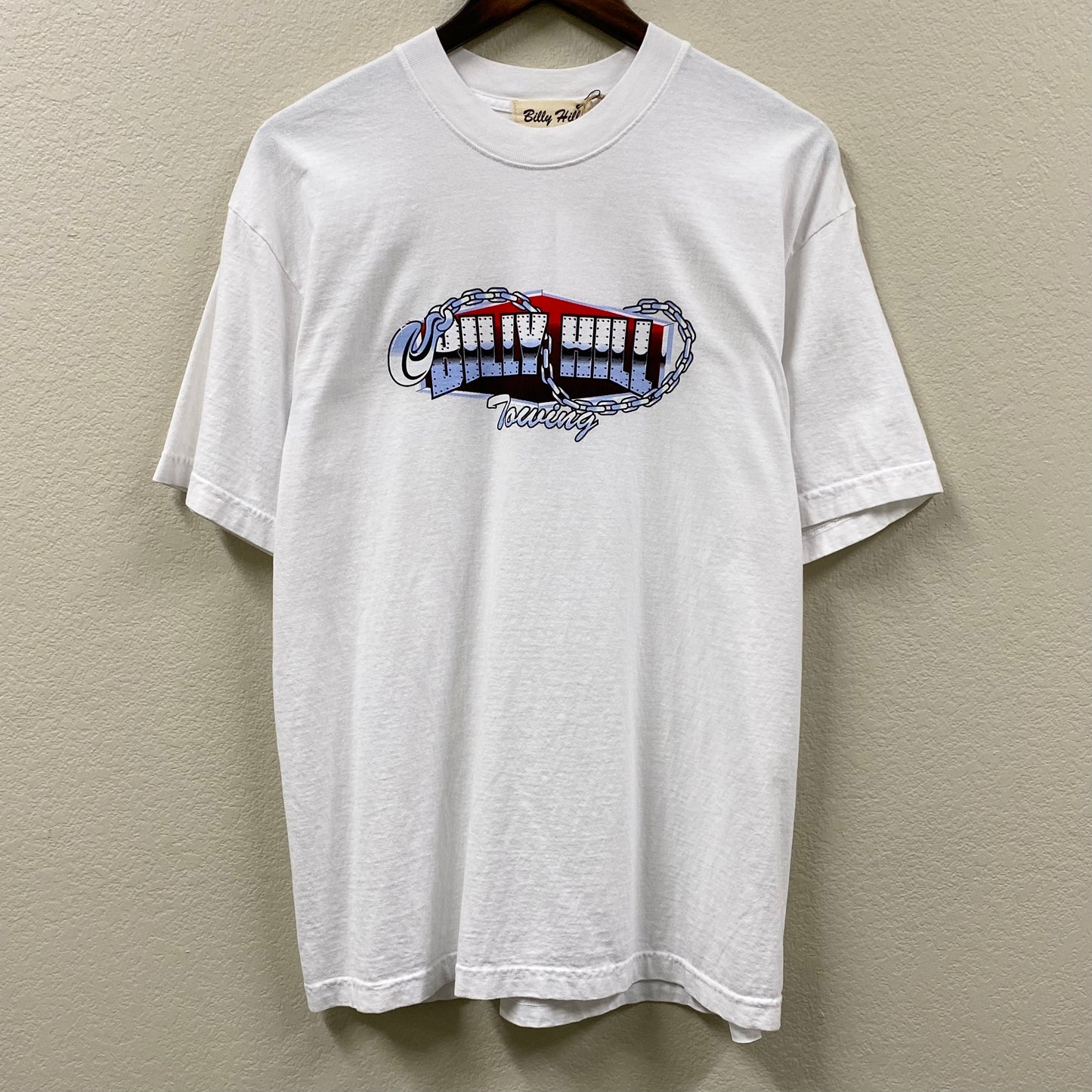 2022 billy hill towing white t-shirt