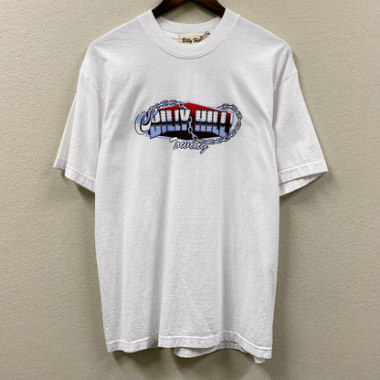 2022 billy hill towing white t-shirt