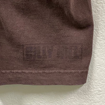 2023 billy hill cash distressed brown t-shirt