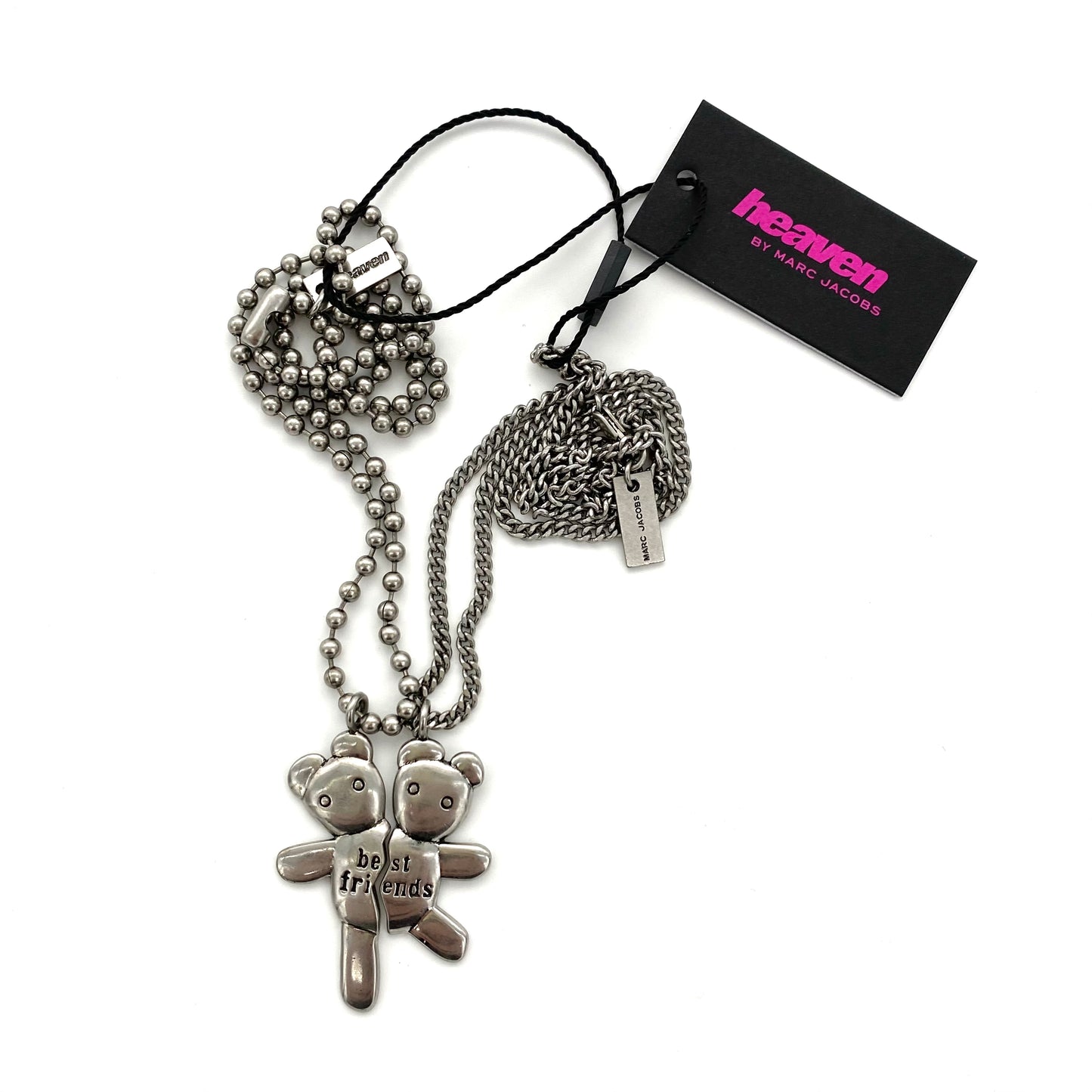 2023 heaven by marc jacobs double headed teddy friendship necklace 2023 heaven by marc jacobs double headed teddy friendship necklace