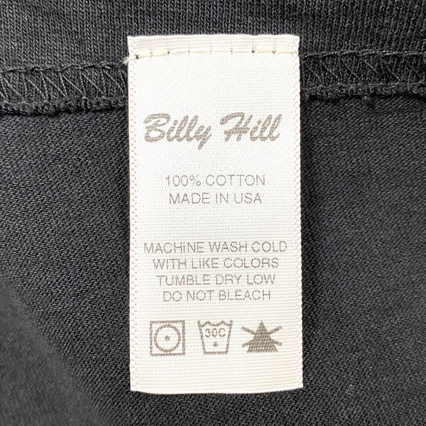 2020 billy hill junkyard black t-shirt